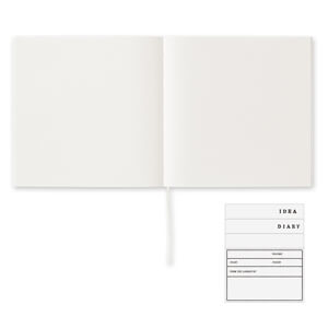 Midori MD Paper Notebook Cotton A5 Square Blank